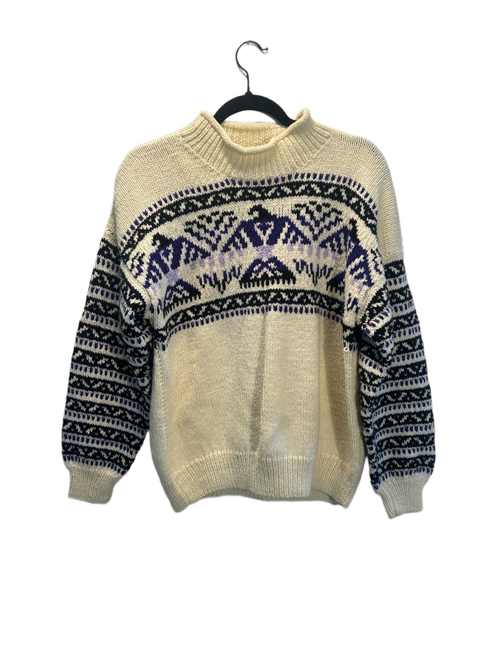 Classic Cream Fair Isle Sweater - Women